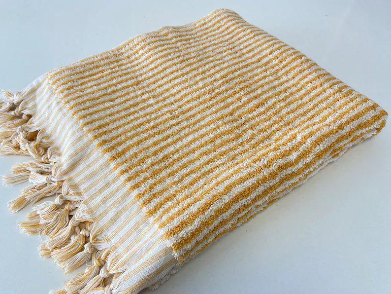 KARATEZGAH DOKUMASI EL VE YÜZ HAVLUSU 17